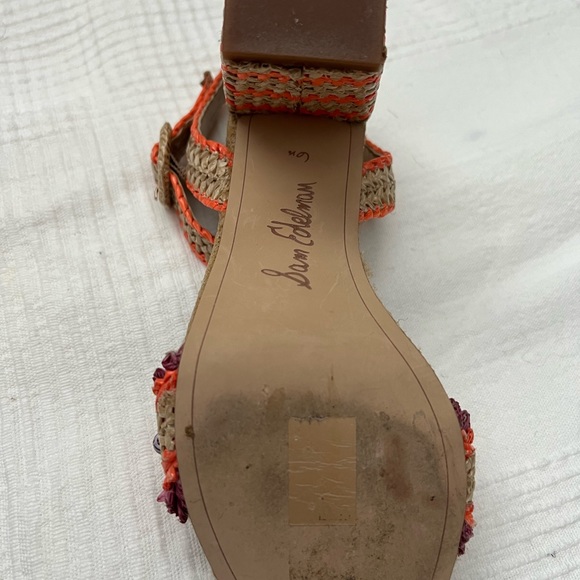Sam Edelman raffia heeled sandals - Picture 4 of 4